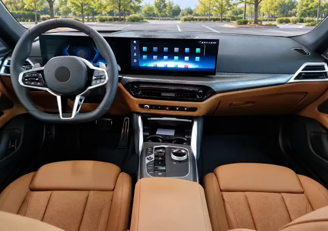 Referenzfoto des BMW-Cockpits